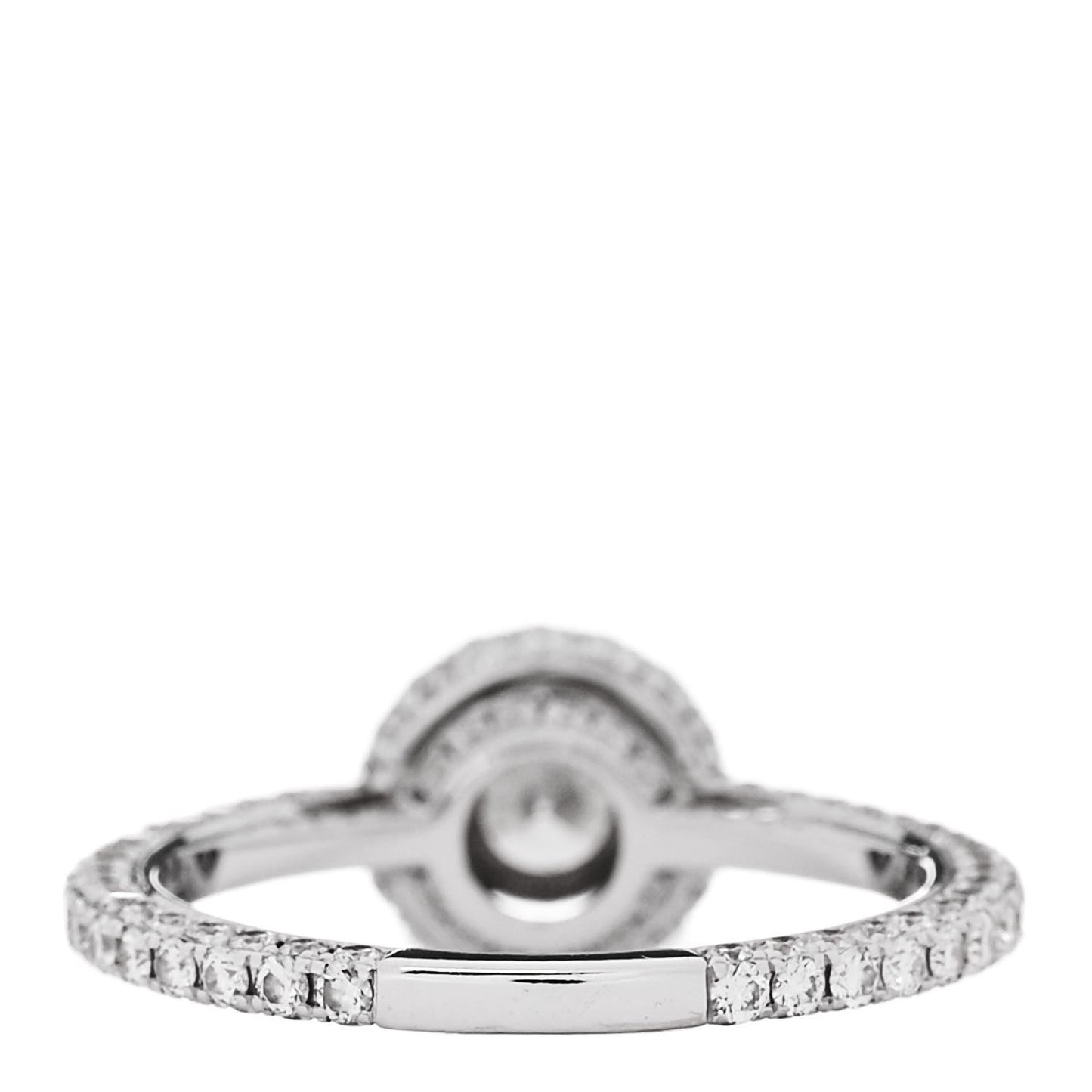 18K White Gold Diamond .50ct Constellation Round Engagement Ring 51 5.75