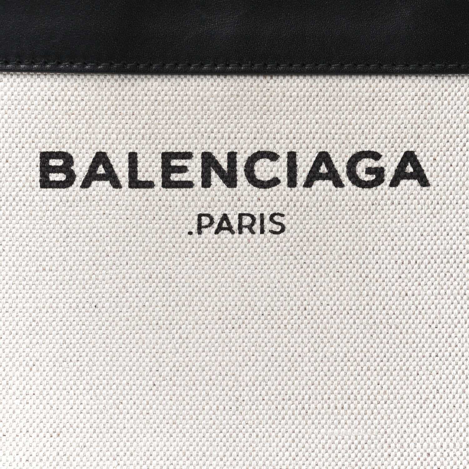 Balenciaga Cotton Canvas Pochette Crossbody Bag Black 6 of 9