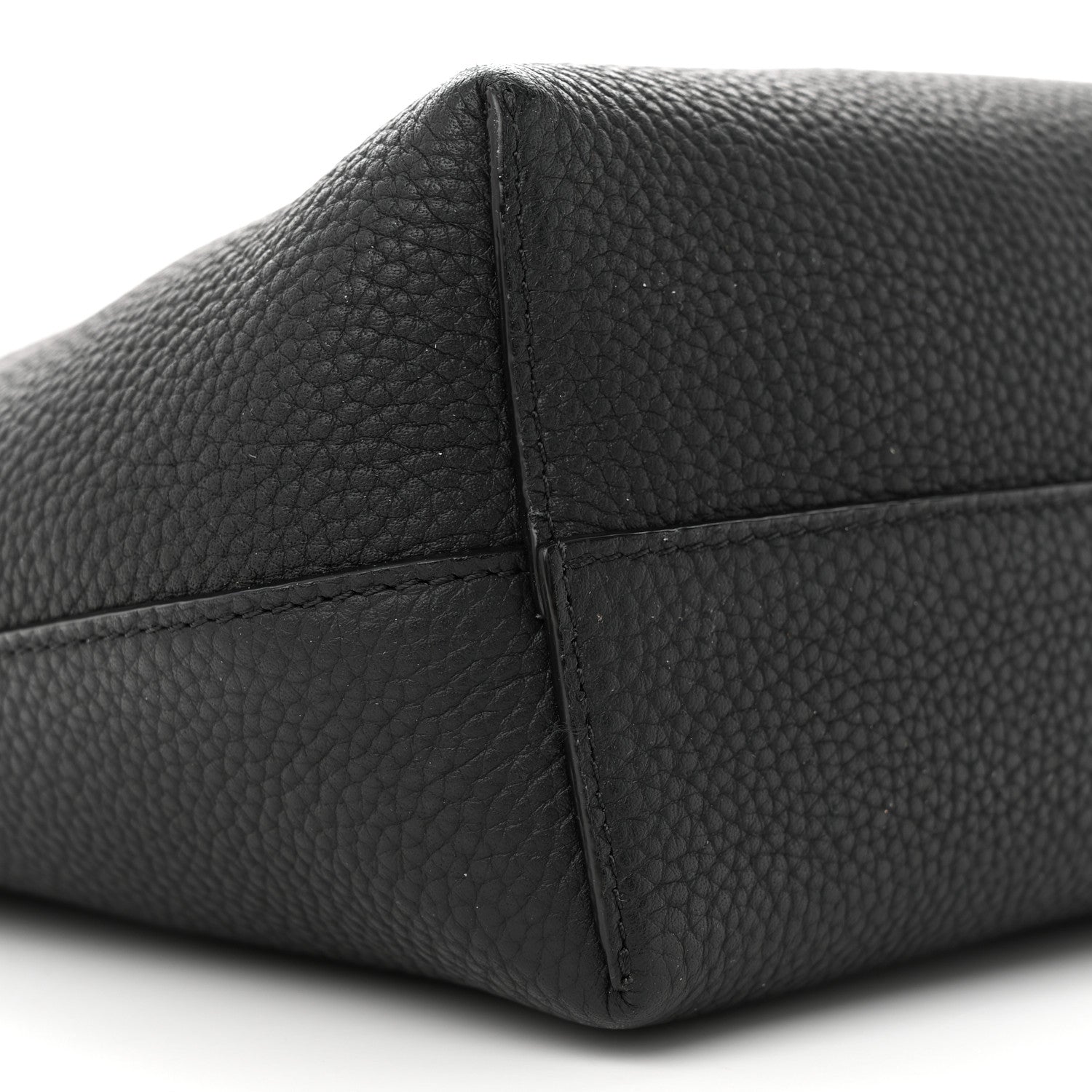 The Row Grained Calfskin Small Park Tote Black 9 of 12