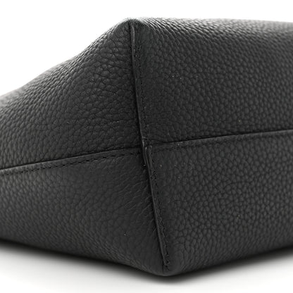 The Row Grained Calfskin Small Park Tote Black 9 of 12