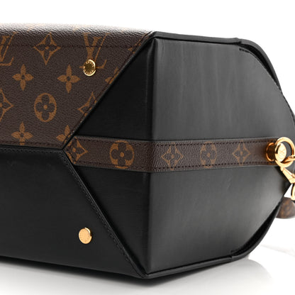 Louis Vuitton Calfskin Monogram Speedy Doctor 25 Black 9 of 14
