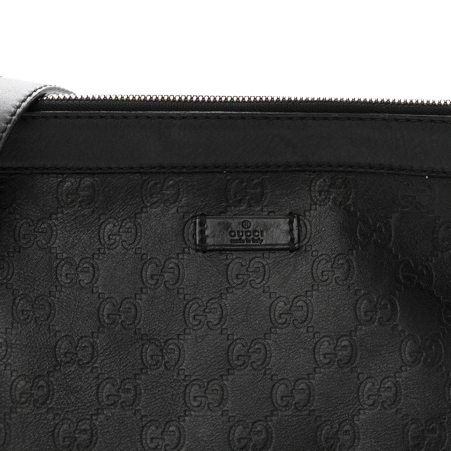 Guccissima GG Messenger Bag Black