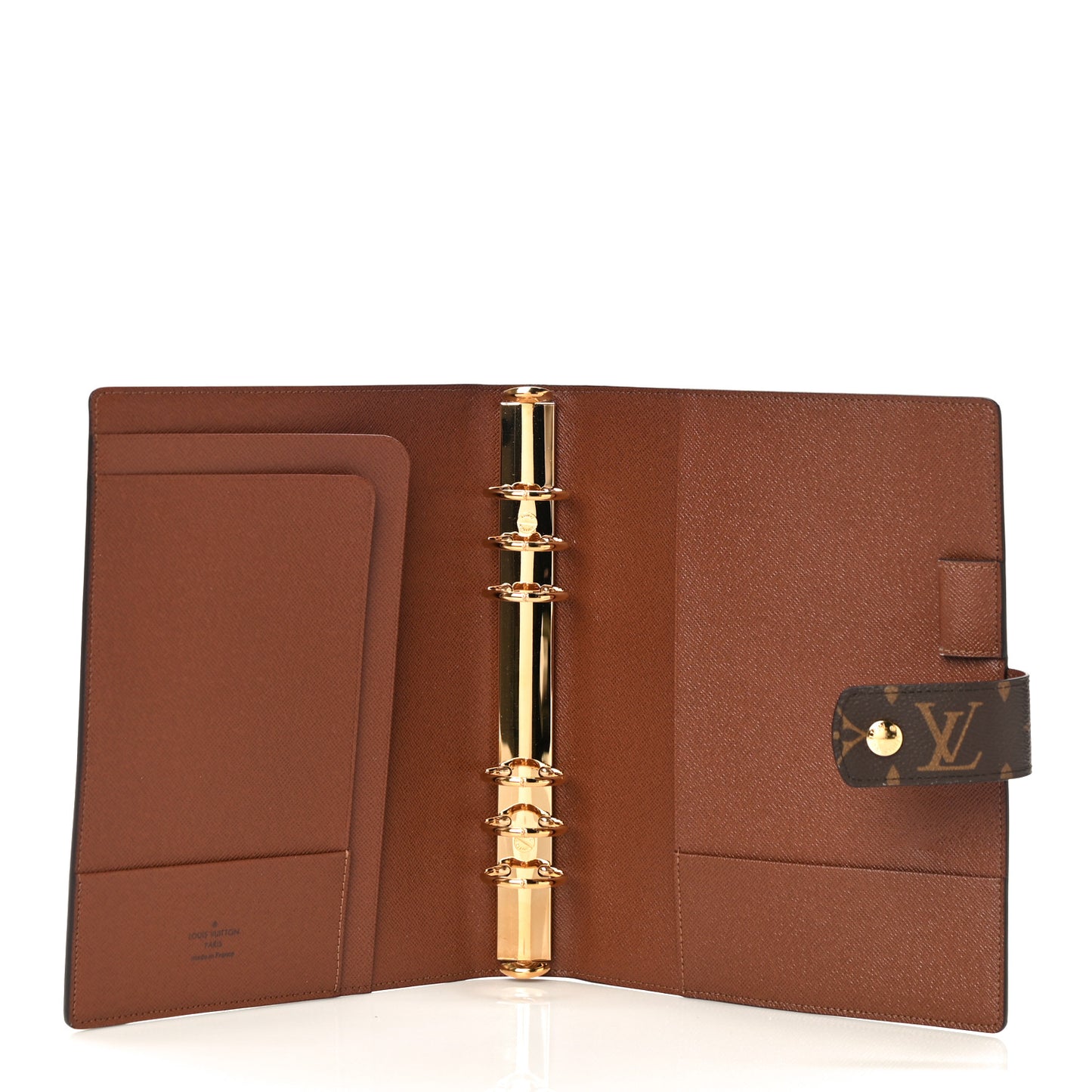 Monogram Large Ring Agenda Cover