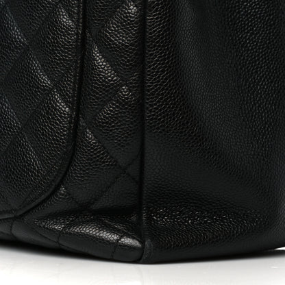 Chanel Caviar Quilted Grand Shopping Tote GST Black 11 of 12