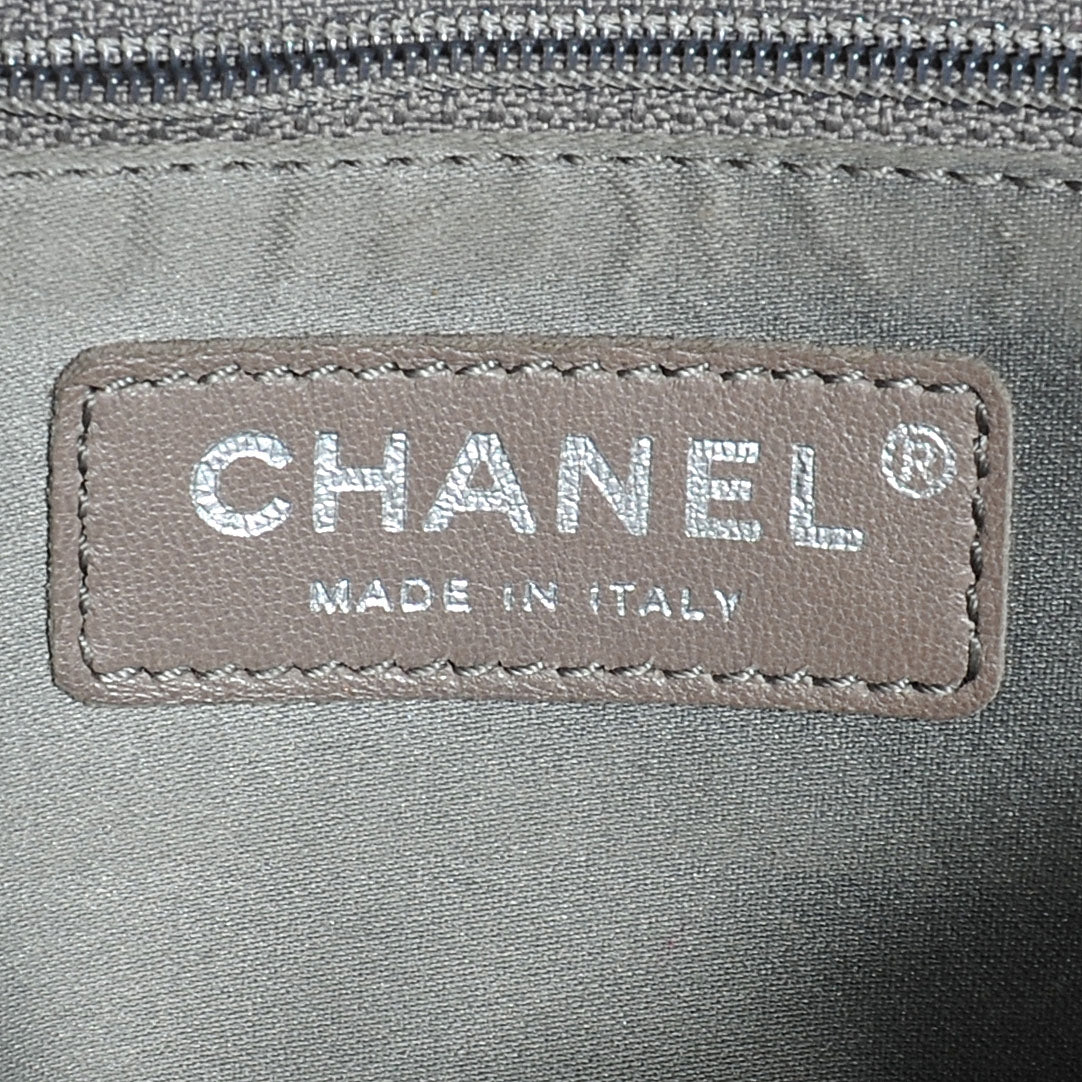 Chanel Distressed Lambskin Lady Braid Flap Black 6 of 7
