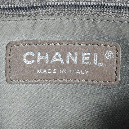 Chanel Distressed Lambskin Lady Braid Flap Black 6 of 7