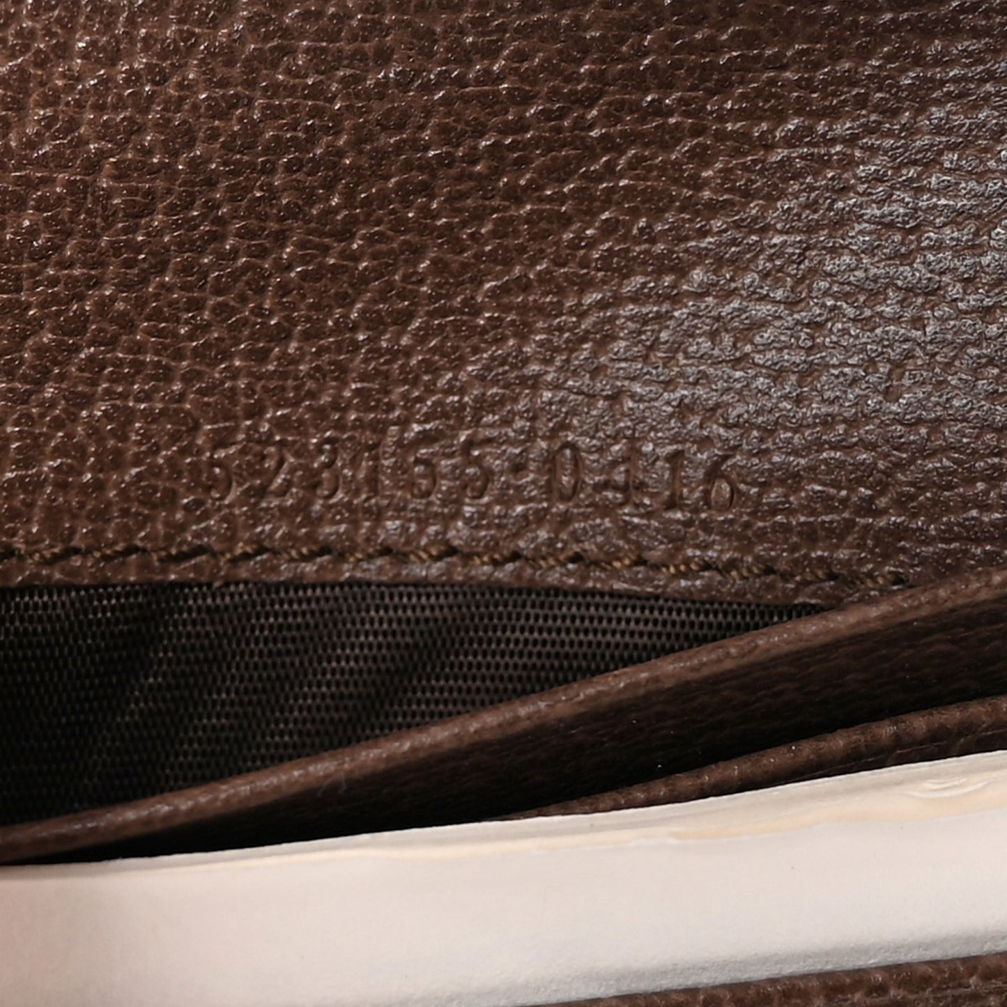 GG Supreme Monogram Web Ophidia Card Case Beige New Acero