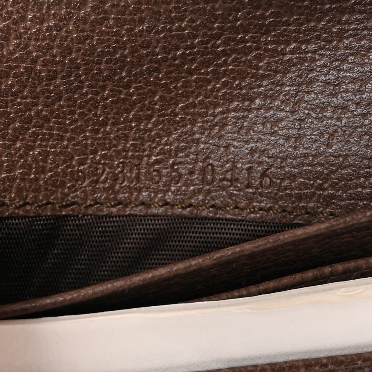 Gucci GG Supreme Monogram Web Ophidia Card Case Beige New Acero 6 of 10