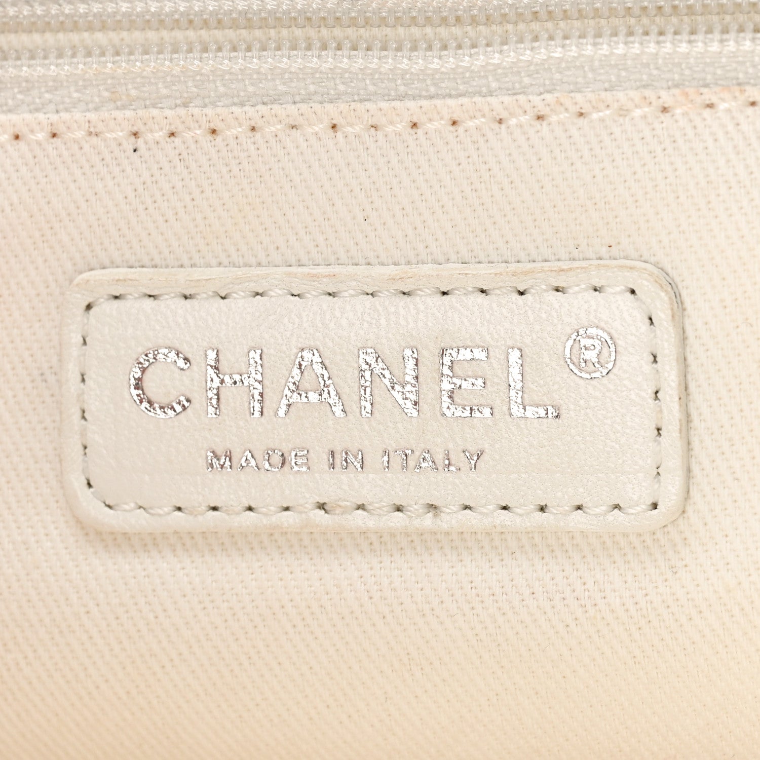 Chanel Caviar Quilted Petit Timeless Tote PTT White 6 of 9