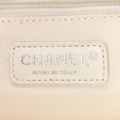 Chanel Caviar Quilted Petit Timeless Tote PTT White 6 of 9
