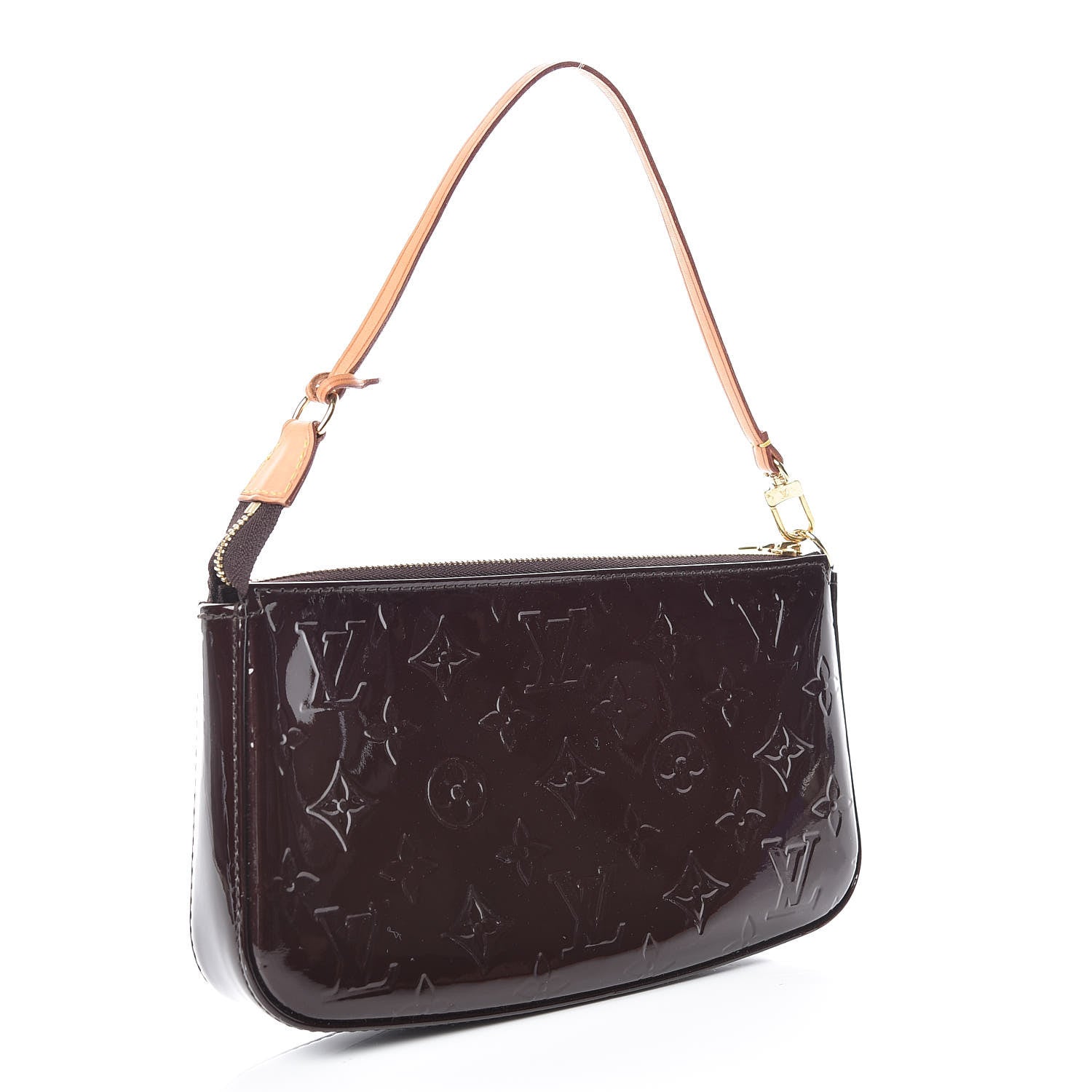 Louis Vuitton Vernis Pochette Accessories NM Amarante 3 of 9