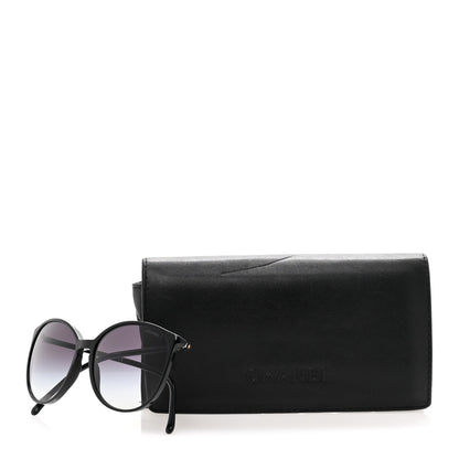 Chanel Acetate Round Sunglasses 5278 Black 8 of 8