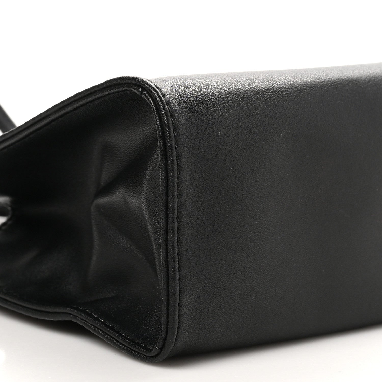 Telfar Vegan Leather Small Shopping Bag Black 8 of 9