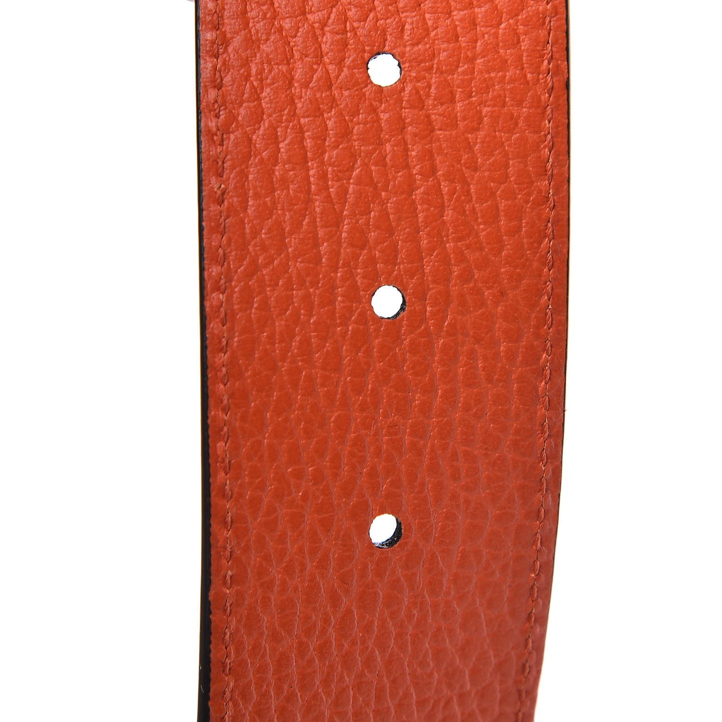 Calfskin 1973 Reversible Belt 90 36 Orange Black