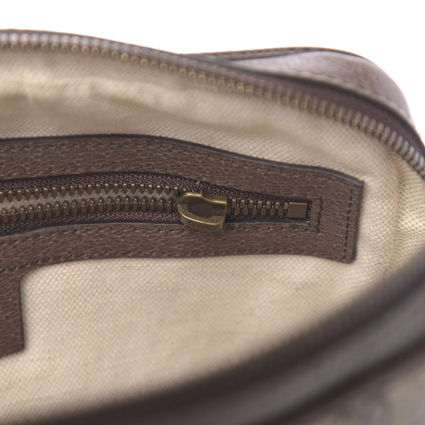 GG Supreme Monogram Web Small Ophidia Messenger Bag Brown