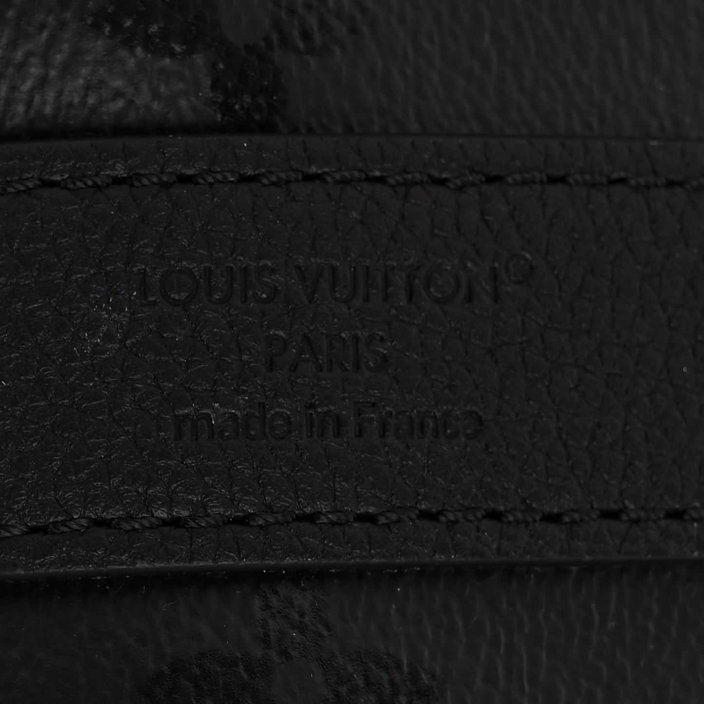 Monogram Midnight Keepall Bandouliere 35 Black