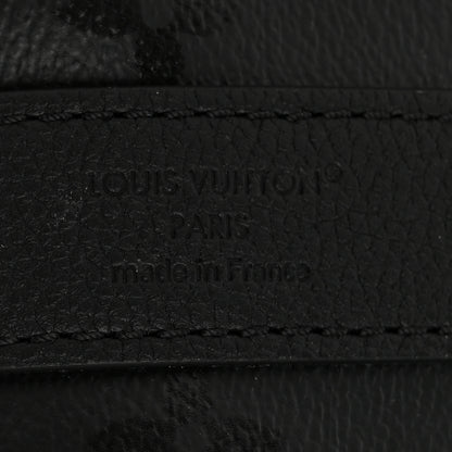 Louis Vuitton Monogram Midnight Keepall Bandouliere 35 Black 6 of 10