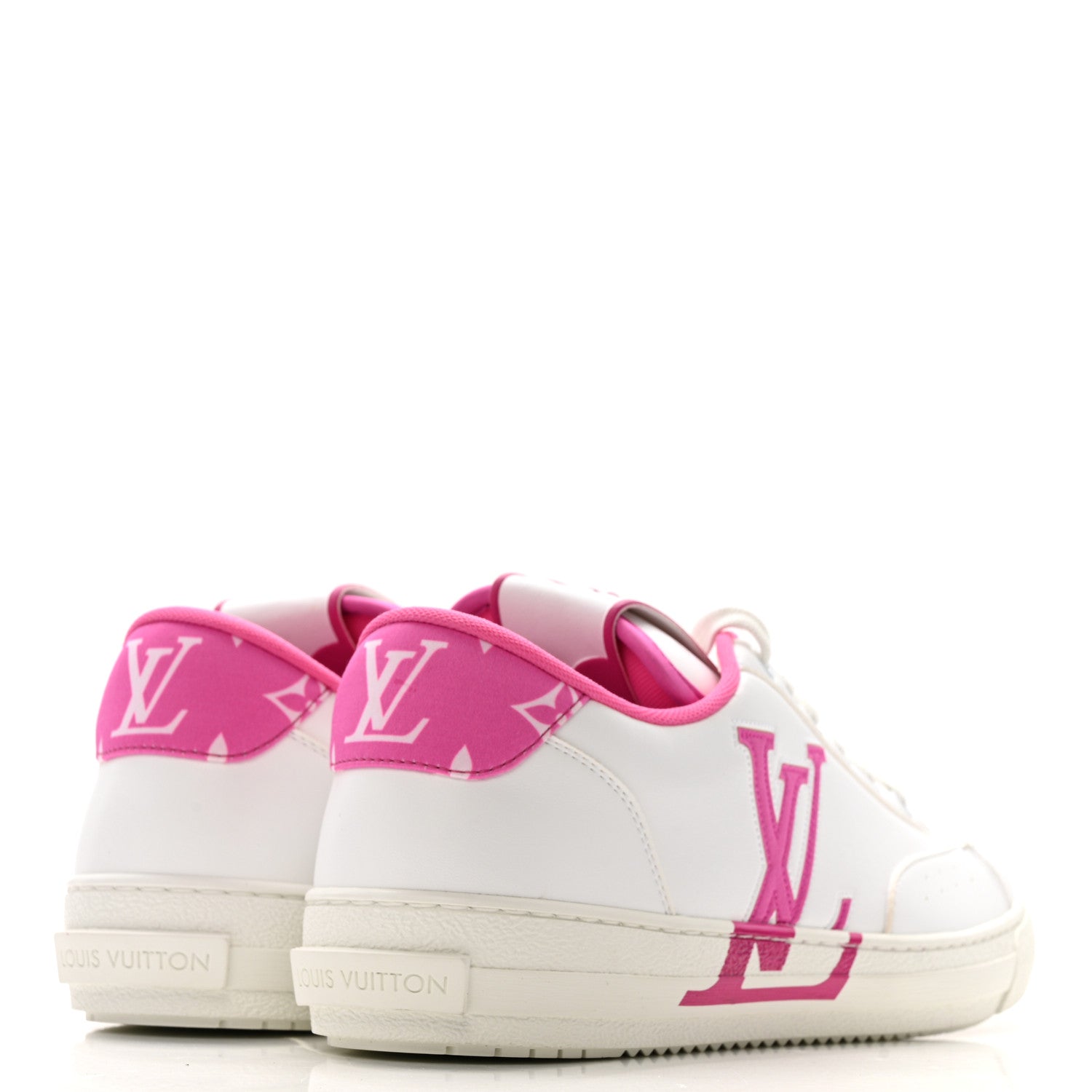Louis Vuitton Calfskin Charlie Sneaker 41 Magenta 5 of 9