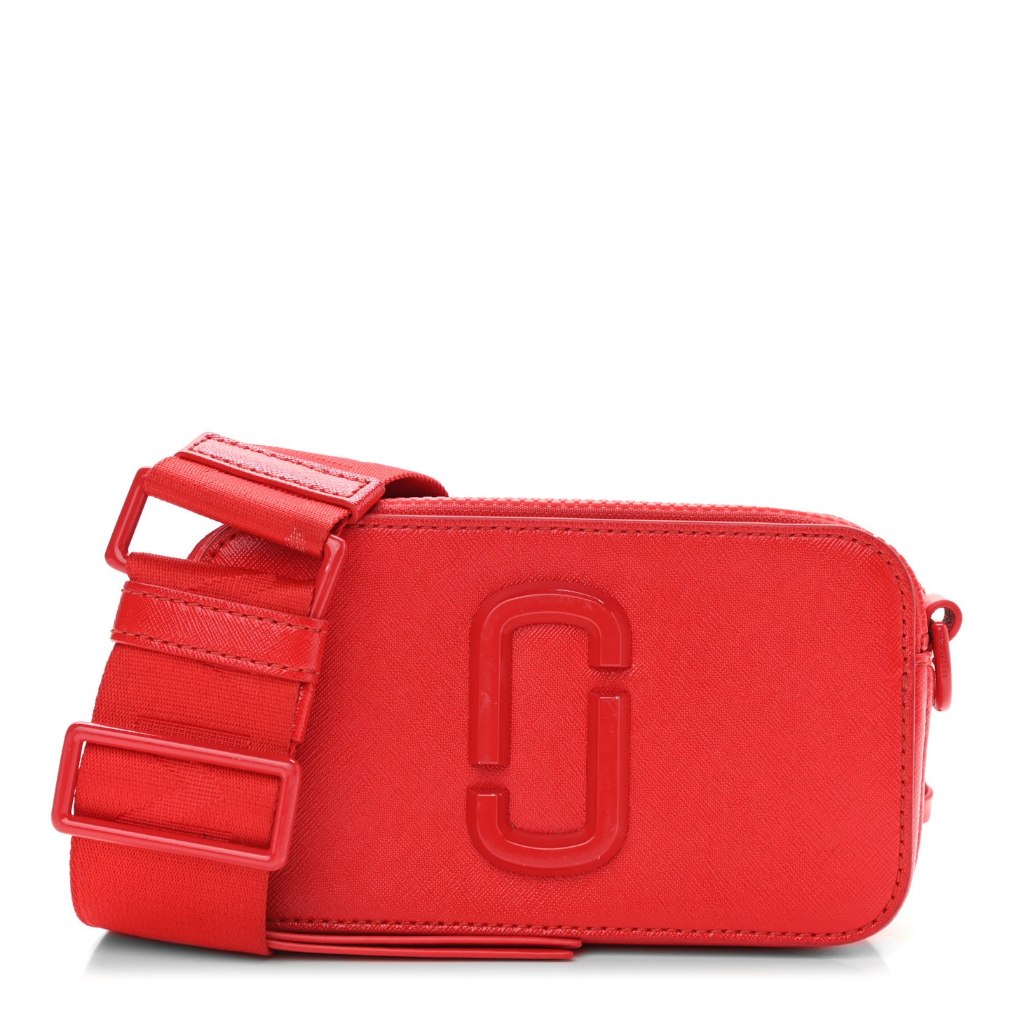 Saffiano Snapshot Camera Bag Red