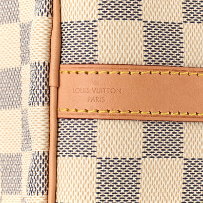 Louis Vuitton Damier Azur Speedy Bandouliere 30 6 of 10