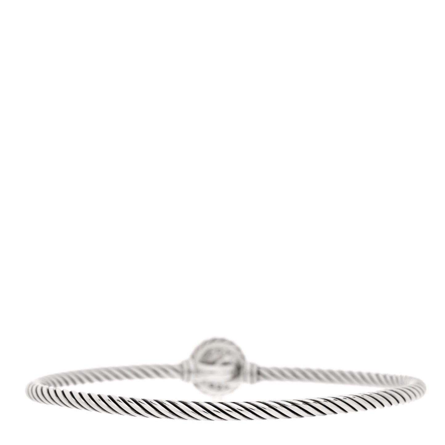 Sterling Silver Pearl 3mm Chatelaine Bracelet