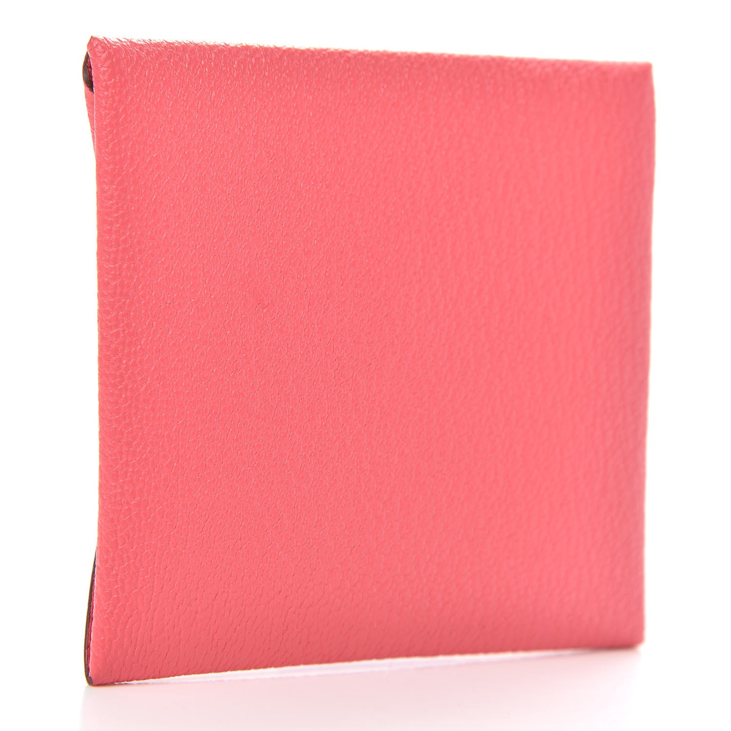 Hermes Chevre Mysore Bastia Coin Purse Rose Azalee 3 of 7