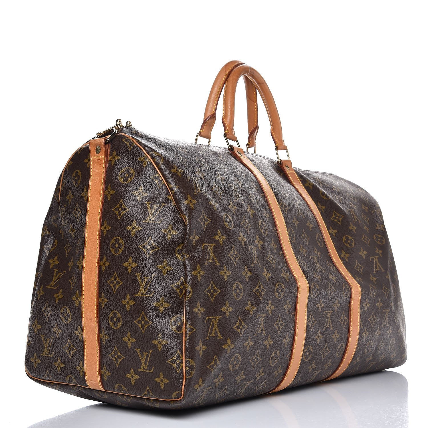 Louis Vuitton Monogram Keepall Bandouliere 55 3 of 15