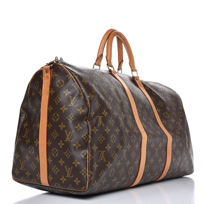 Louis Vuitton Monogram Keepall Bandouliere 55 3 of 15