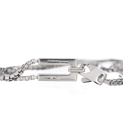 Gucci Sterling Silver Double Chain Bracelet 4 of 4