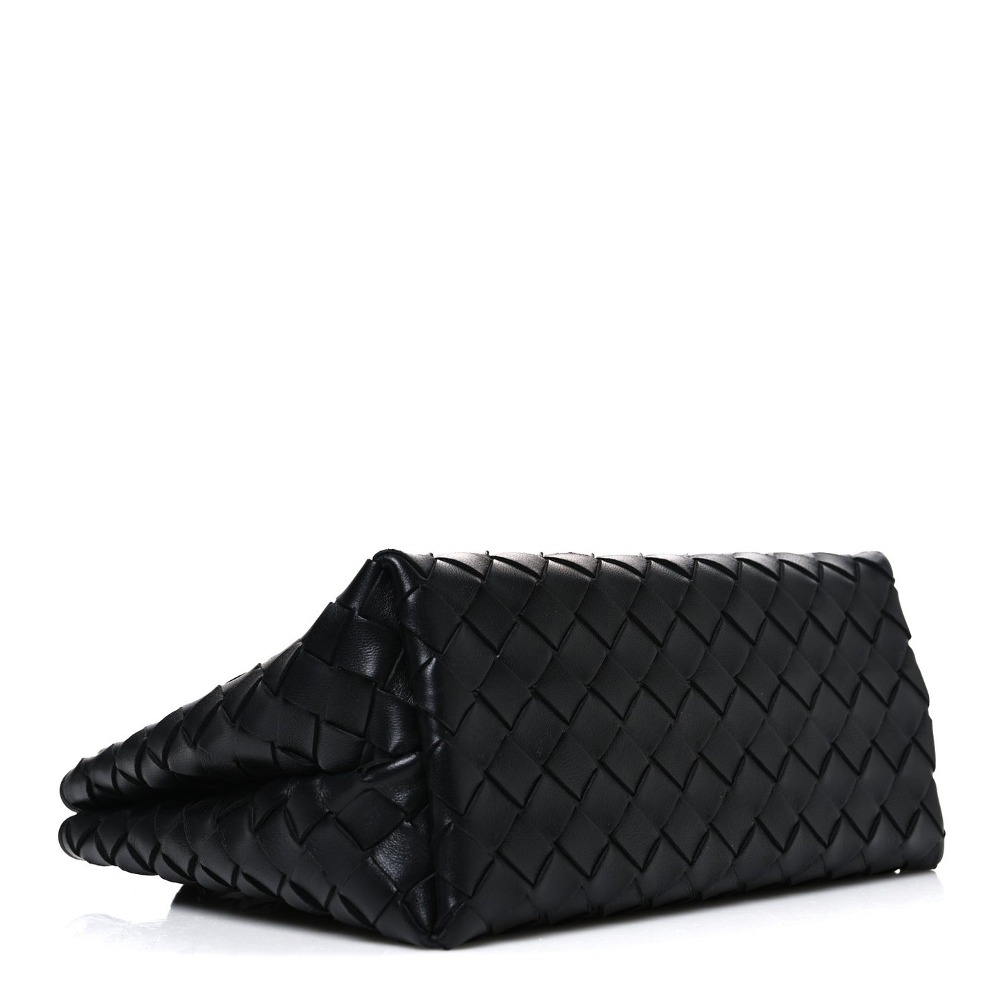 Nappa Intrecciato Small Andiamo Shoulder Bag Black
