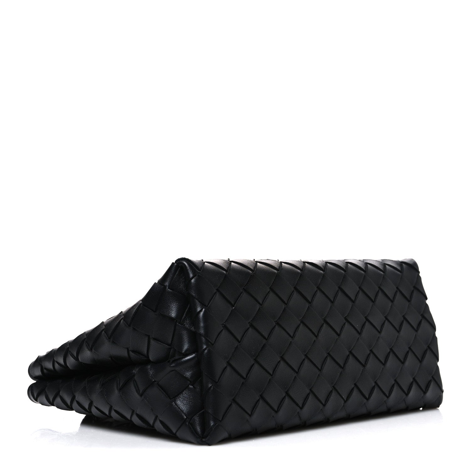 Bottega Veneta Nappa Intrecciato Small Andiamo Shoulder Bag Black 3 of 8