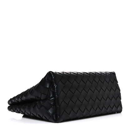 Bottega Veneta Nappa Intrecciato Small Andiamo Shoulder Bag Black 3 of 8