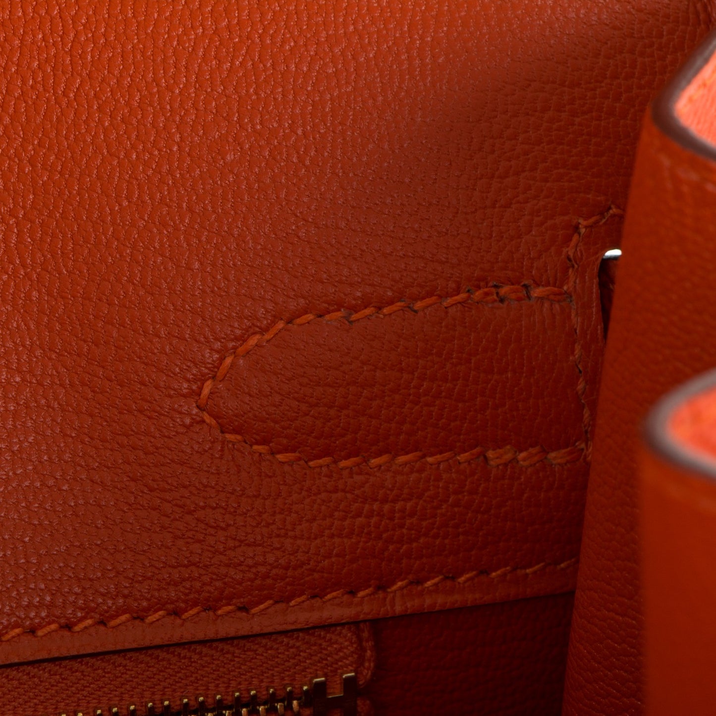 Epsom Birkin 30 Orange