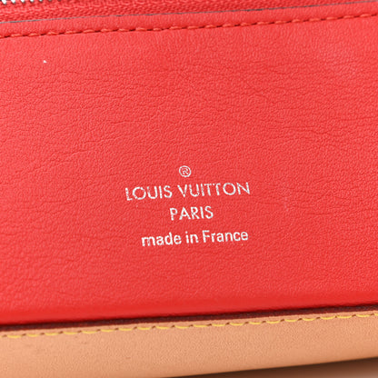 Louis Vuitton Monogram Elizabeth Pencil Pouch Red 6 of 6