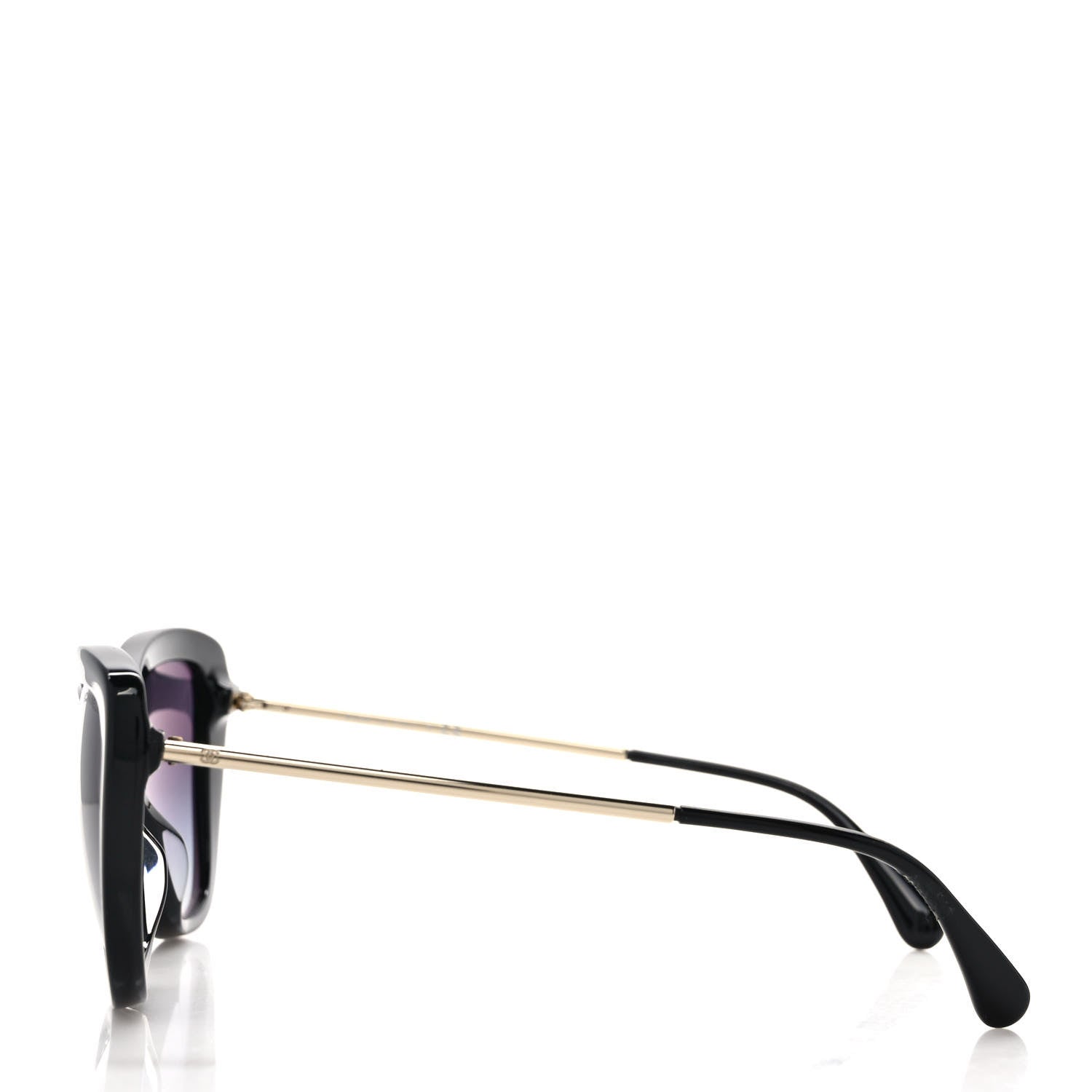 Chanel Polarized Cat Eye Sunglasses 5399-A Black 3 of 8