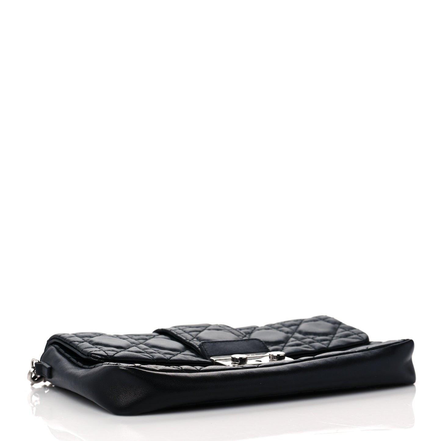 Lambskin Cannage Mini Miss Dior Flap Black