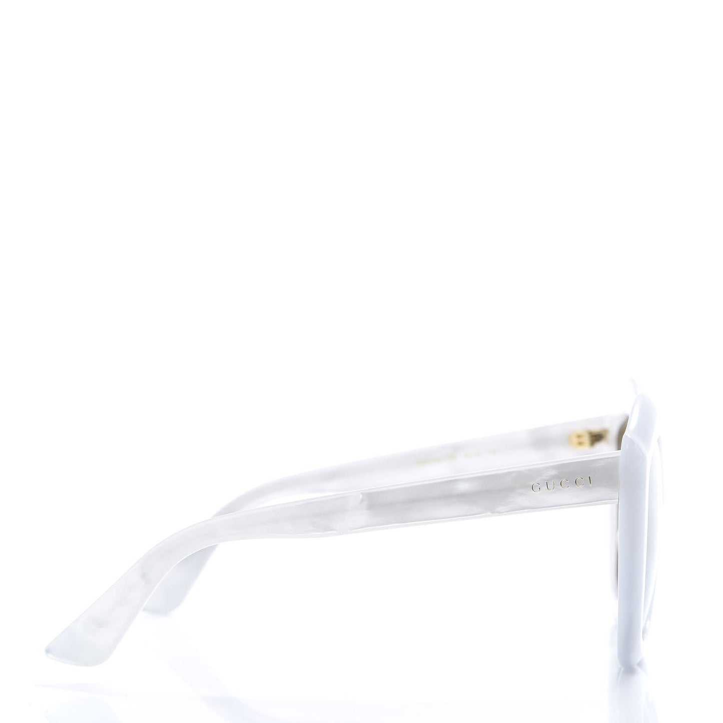 Cat Eye GG0117S Sunglasses White