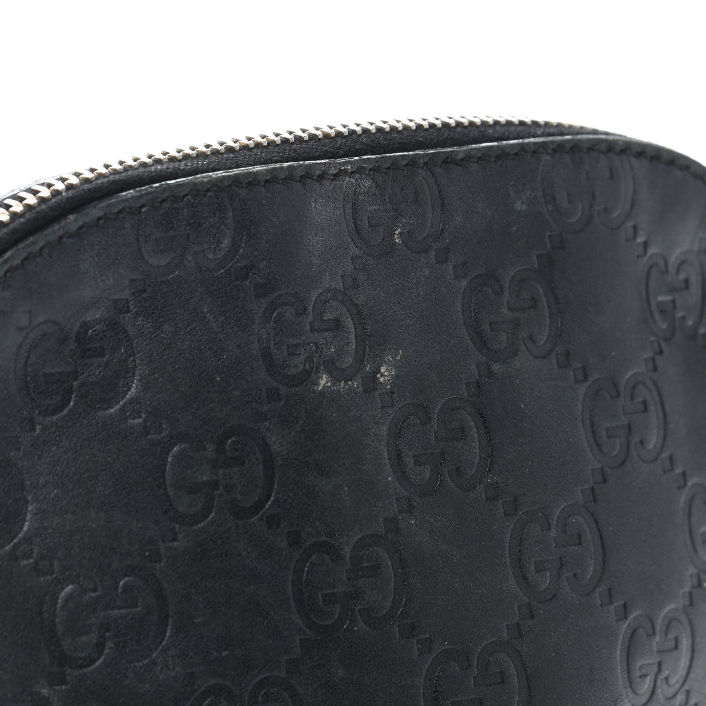 Guccissima Cosmetic Case Black