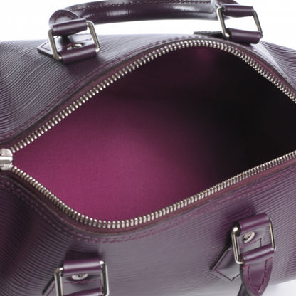 Louis Vuitton Epi Speedy 25 Cassis Purple 6 of 7