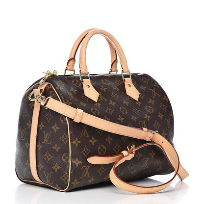 Louis Vuitton Monogram Speedy Bandouliere 30 3 of 10