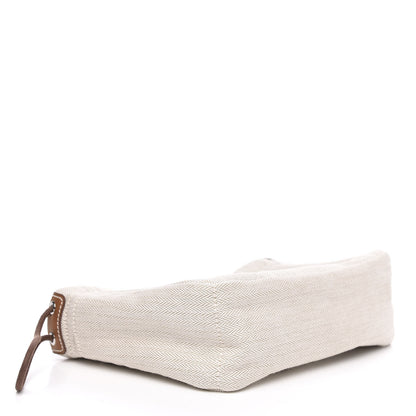 Hermes Canvas Barenia Fourbi 25 MM Pouch Naturel Fauve 4 of 9