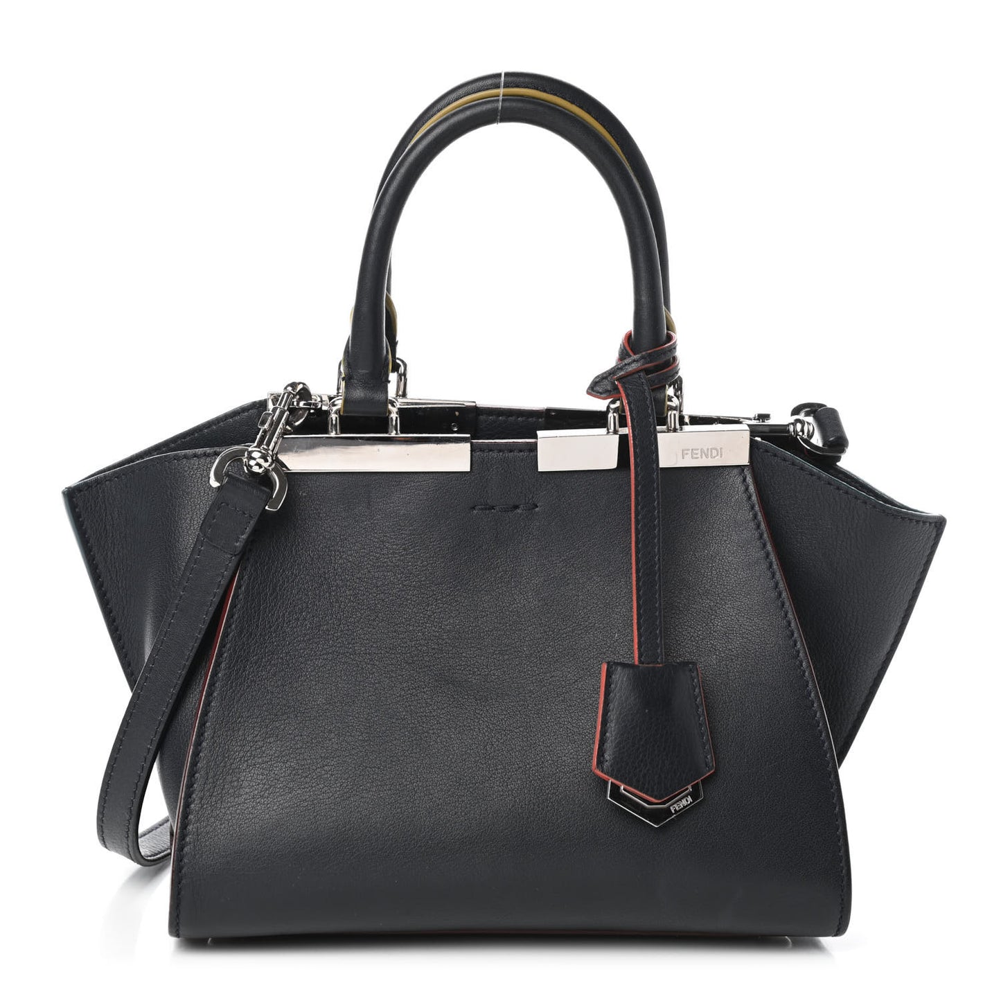 Vitello Dolce Mini 3jours Tote Blue Notte