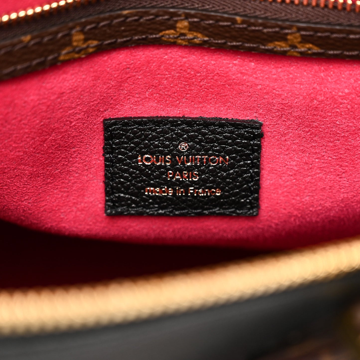 Calfskin Monogram Teddy Speedy Bandouliere 30 Black