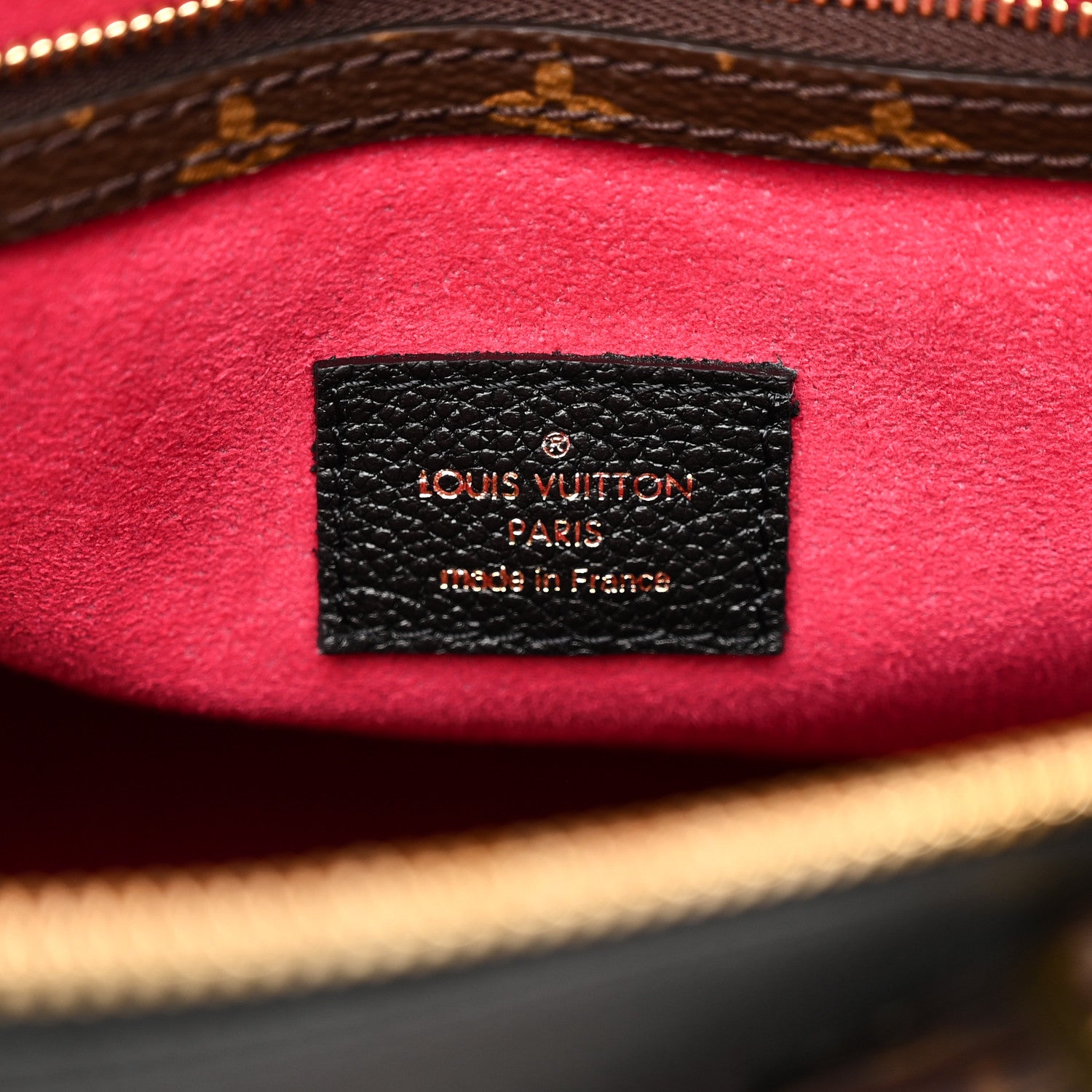 Louis Vuitton Calfskin Monogram Teddy Speedy Bandouliere 30 Black 6 of 10