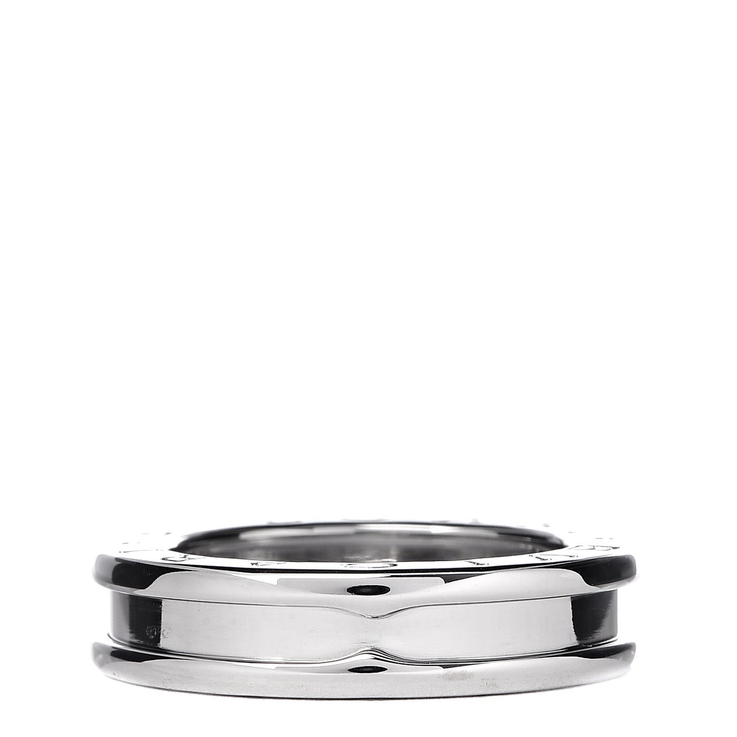 18K White Gold B.Zero1 One-Band Ring 48 4.5
