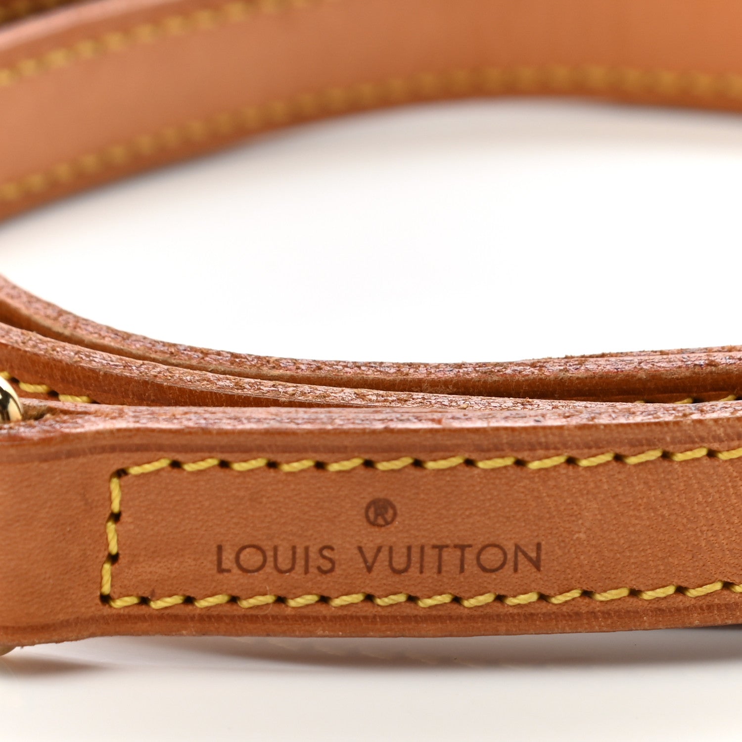 Louis Vuitton Vachetta 16mm Long Shoulder Strap 3 of 5