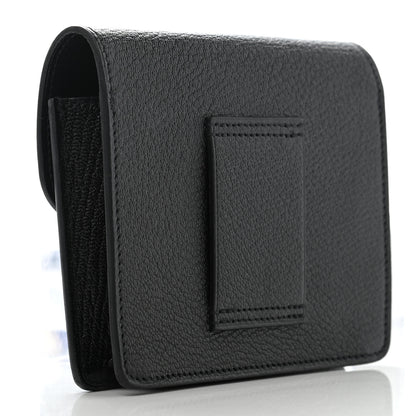 Hermes Chevre Mysore Roulis Slim Wallet Black 3 of 6