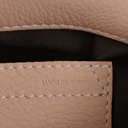 Chloe Calfskin Mini Marcie Round Crossbody Bag Blush Nude 7 of 9