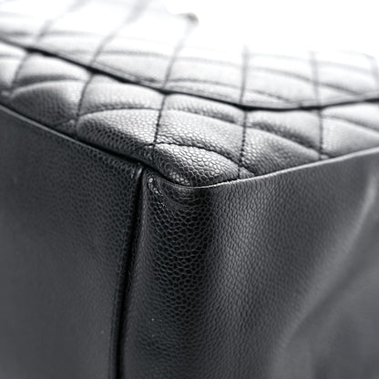 Chanel Caviar Quilted Grand Shopping Tote GST Black 12 of 14