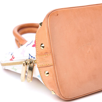 Louis Vuitton Monogram Multicolor Alma White 8 of 15